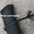 I Hoem Heavy Duty Rope 10 20 50M paracord rope 5 8 10mm black lifting safety rope Nylone climbong rope. 