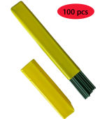 【Universal Green Carbon Steel Welding Rod】Specially designed for thin iron sheet welding with easy-melt cored wire compatible with both AC and DC suitable for building maintenance and metal structure construction.