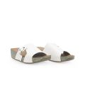 Dlafeet Sandal Wedges Wanita Cintya White. 