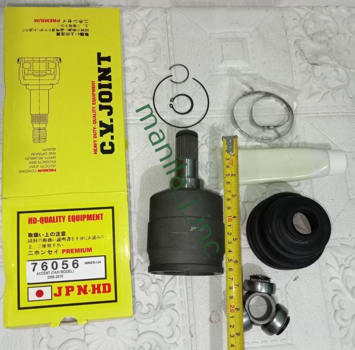 CV JOINT FOR HYUNDAI ACCENT (TAXI MODEL) INNERLH 2012UP 76056 (1PC