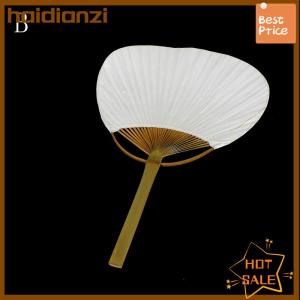 haidianzi 1pc White Folding Elegant Paper Hand Fan Wedding Party Favors