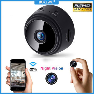 BOKEWU A9 Night Vision Mini Camera 1080P HD IP Camera Wireless Surveillance Mini Camcorders WiFi Camera Video Recorder