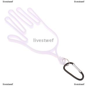 [COD] livestwef Golf Gloves Holder With Carabiner Golf Gloves Stretcher Golfer Tool Supplies