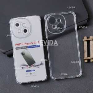 Softcase Anticrack / Case Airbag Anti Shock Softcase Clear Tecno Spark GO 1