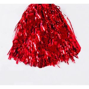 【Hot】 1 pcs Sports Metallic Cheerleader Dance Party Team Match Pom-Pom Cheer up
