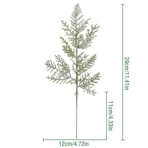 1 Piece DIY plastic pine branches simulated green plants pine needles wreath accessories home decoration