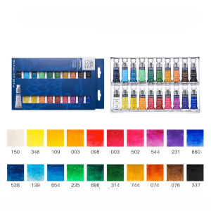 Windsor Newton Songwen สีน้ำ5Ml Tubular 10/20Color Pigment Set Beginners Art Supplies Artist การออกแบบภาพวาดสีน้ำ