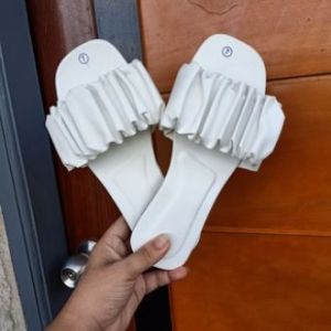 Crumpled Trendy Marikina Lightweight Flat Sandals