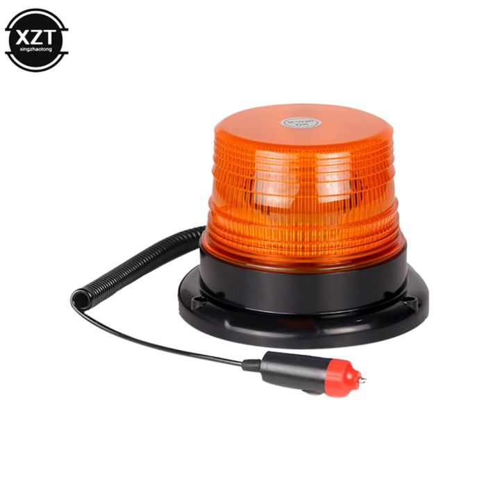 Amber 12V/24V Mounted Vehicle Car LED Strobe Warning Light