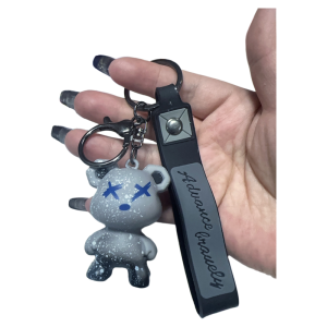50Pcs Mixed Cartoon Keychain Wholesale Random Cute Anime Keyring Bag Hanging Pendant Souvenir Gift Bulk Sale