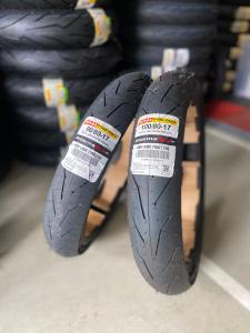 SEPASANG BAN ASPIRA PREMIO SPORTIVO RS01 100/80-17 90/80-17 DEPAN BELAKANG SOFT COMPOUND TAHUN 2024