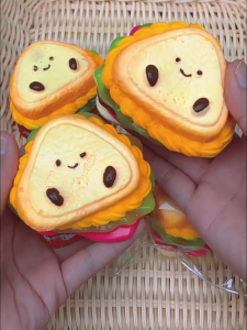 Multilayer bóp bánh sandwich đồ chơi cho căng thẳng Relief mềm Giải nén chơi đồ chơi cho trẻ em người lớn tập trung thư giãn
