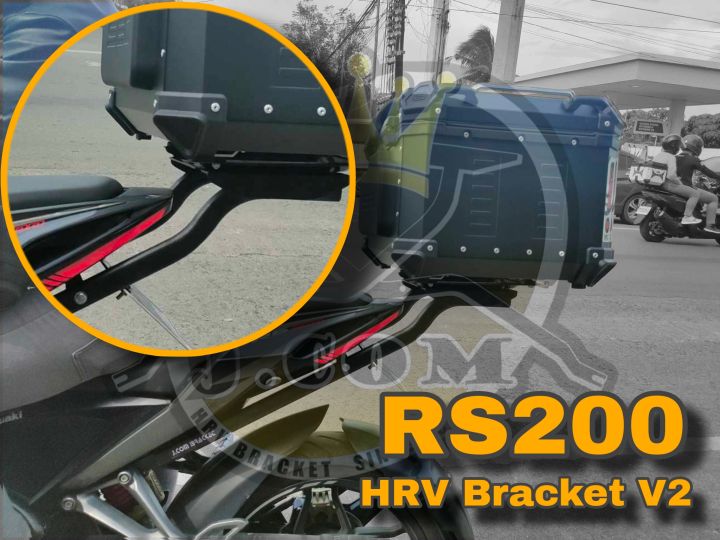 KAWASAKI Rouser RS200 ORIGINAL J.COM HEAVY DUTY TOP BOX BRACKET V2 ...