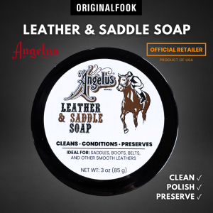 Angelus Leather and Saddle Soap Paste For Smooth Leather