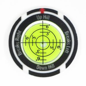 BLACKON High Precision Golf Tools Leveler ClearTransparent Ball Marker Golf Spirit Level Golf Accessories Training Tool Golf Slope Meter Gift for Golfers