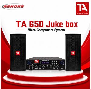 Titanium Audio 650 Jukebox / Mini Component System / 500Wx2 / TA 650 Jukebox / Titanium Audio