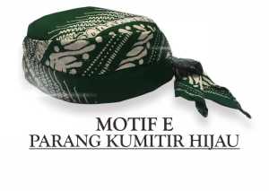 Parang Kumitir Peci Batik