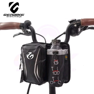 Tas Stang Sepeda Lipat Handlebar Bag Folding Bike Bahan Cordura Waterproof  Original Genbike