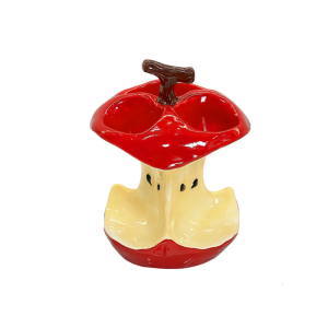 Lõi hình dạng bàn chải đánh răng chạy điện chủ sở hữu gốm phòng tắm tổ chức 3 khe cắm kem đánh răng đứng giá lưu trữ decors