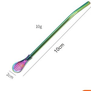 GLSZ0001-Stainless steel sedotan sendok/stainless straw/sedotan lenkung/lurus/sikat