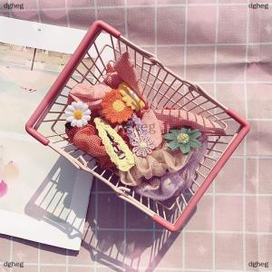 [COD] dgheg Mini Storage Basket Desktop Finishing Cosmetics Jewelry Storage For Girl Dormitory Desktop Organization Container Baskets