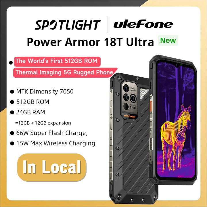 [NEW] Ulefone Power Armor 18T Ultra 5G Rugged Phone 512GB ROM +24GB RAM ...