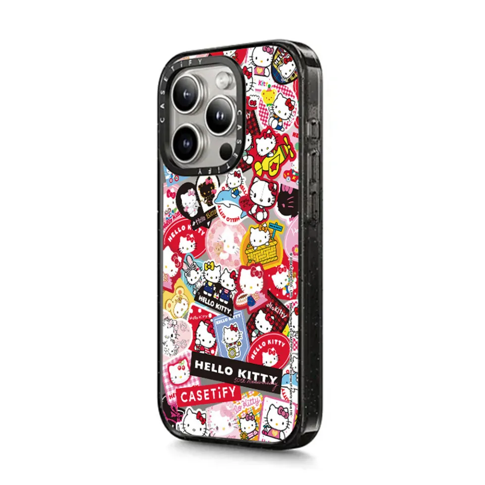 CASETiFY Hello Kitty 50th Anniversary - Sticker Frame Case