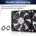 COD Cepat CIXIKEJI Cooling Fan Chassis Cabinet 2700RPM 100-240V EU with Knob variabel kecepatan / Kipas Angin Bruslees untuk cpu konputer dan perangkat lainnya / Kipas Outdour Cooling Pad Laptop Alas Pendingin Laptop Ultra Tipis 7-14 Inch - CV12025B12H. 