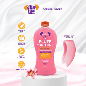 The Fur Life Fluff Machine 2-in-1 Pet Shampoo & Conditioner — Volumizing + Bouncy Fur | 1L FLS211