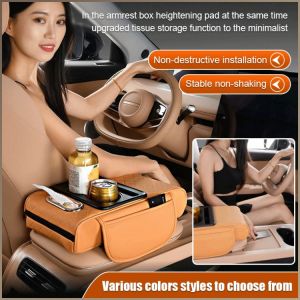 Storage Mat Upgrade Tissue Organizer Stable Increase Drawer Hole Cell Phone Storage Function