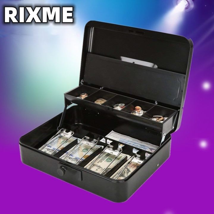 Kaisa Villa Portable Metal storage box Combination lock Money box Small