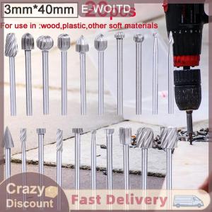 ซื้อ 1 ชิ้นลด 10 บาท 20ชิ้นทังสเตนคาร์ไบด์โรตารี่จุดเสี้ยนชุดเครื่องบดตายชุด3x40มม