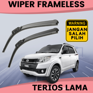 Wiper Old Terios Wifer Depan Terios Lama Model Pisang Karet Kaca Depan Mobil Sepasang 1 Set