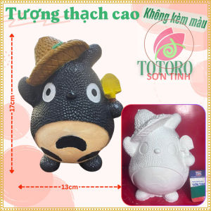 Tượng thạch cao Luffy Áo Choàng One Piece M44 (Không kèm màu) Bé Tô Màu Tô Tượng trò chơi trẻ em