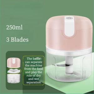 Small food mixer household electric multifunctional electric pepper grinder onion and vegetable squeezing machine kitchen tool grinder garlic chopper garlic grinder blender set blender grinder pepper grinder
