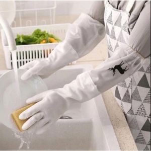 Set 5 Đôi Găng Tay Cao Su Con Hươu - Găng Tay Rửa Chén Rửa Bát - Có Chun Chống Tuột
