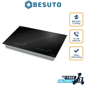 Bếp Từ Đôi CASO DuoChef 3500 Cao Cấp Bếp Từ Đôi 2 Vùng Nấu Công Suất 3500W Lắp Âm Hoặc Lắp Dương Bếp Điện Từ Đôi Cảm Ứng An Toàn Tiện Lợi Nhập Đức BH 12 Tháng