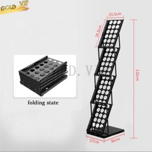 Foldable Magazine Display Rack Stand