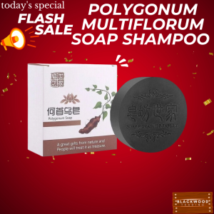 Top Seller POLYGONUM MULTIFLORUM SHAMPOO SOAP | Helps Nourishes the Hair Roots | Anti-Hair Loss | Multiflorum Natural Black Hair Soap | Naturally Strengthens Hair | Soften and Brightens Body and Face Skin | Reduces Gray Hair | Hair Growth Soap Shampoo.