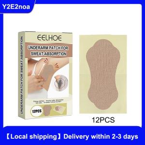 【Local shipping】 12Pcs Disposable Absorbent Deodorant Armpit Patch Underarm Armpit Sweat Pads