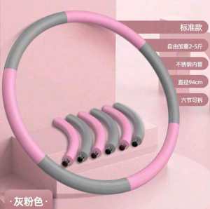 2026 Hot Sale [ Shipped from China ] Detachable hula hoop for waist exercise thickened and durable foam slimming waist gymnastics fat-burning easy to assemble and add weight B3