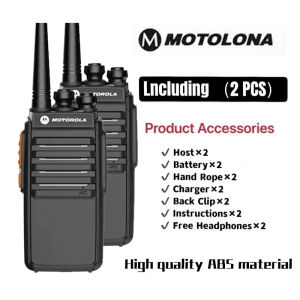 🔥SG Stock🔥Motorola Walkie Talkie Easy to carry Long distance communication Long battery life Strong penetration