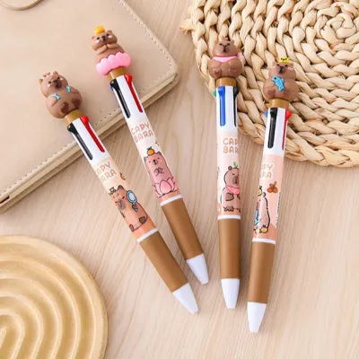 Kizimiao 10 colour Kawaii Cute Pen Multicolour Ballpoint Pen Student Gift Door Gift Murah Pen Warna Warni Birthday Goodies Gift Set Alat Tulis Murah