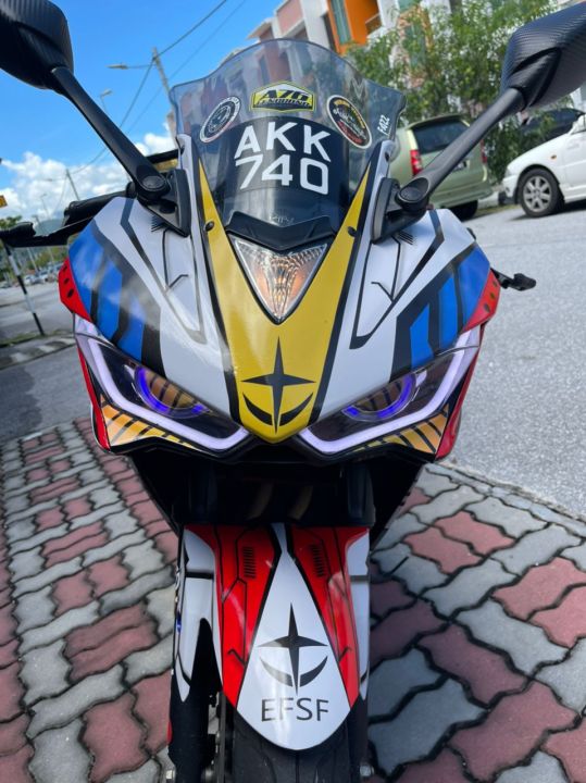 cycle full body sticker