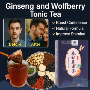 Ginseng Wolfberry Five Treasures Tea High-quality Herbal Materials Healthy Nourishing Tea 护肝熬夜茶