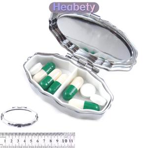 Heabety Portable ยาจัดระเบียบภาชนะยาเก็บกรณีการจัดเก็บ