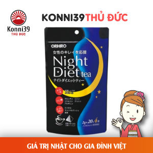 TRÀ HỖ TRỢ KIỂM SOÁT VÓC DÁNG BAN ĐÊM CỦA NHẬT NIGHT DIET TEA (24 GÓI/ TÚI) - HÀNG NỘI ĐỊA NHẬT