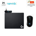 Logitech G703 LIGHTSPEED Wireless Gaming Mouse w/ HERO 25K Sensor, LIGHTSYNC RGB, POWERPLAY Compatible, Lightweight 95g+10g Optional, 100-25,600 DPI, Rubber Side Grips. 