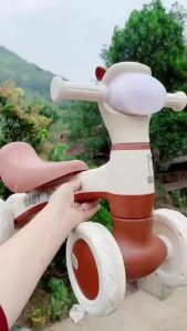 Xe Chòi Chân Hình Cừu Cho Bé 1-5 Tuổi Có Nhạc Có Đèn Chống Lật 4 Bánh Nhựa ABS Chịu Lực Xe Chòi Trẻ Em