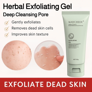 Exfoliating Pore Cleansing Gel Herbal Cleansing Gel Face Scrub Remove Ance Blackhead Brightening 草本去角质啫喱